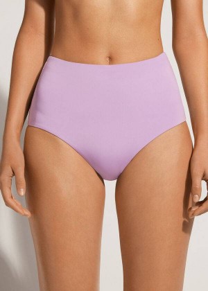 Calzedonia High Shaper Taille Indonesia Eco Bikinihosen Damen Lila | DE2787SO