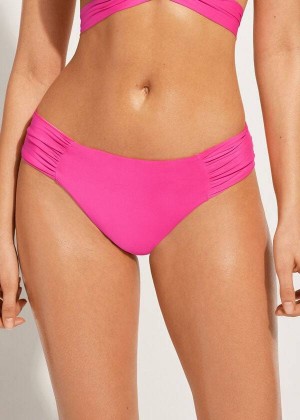 Calzedonia Indonesia Eco rosa Bikinihosen Damen Rosa | DE2709QZ