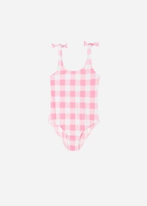 Calzedonia One Piece Lione Badeanzüge Kinder Rosa | DE1147YU