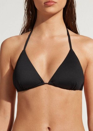 Calzedonia String Triangle Indonesia Bikinioberteile Damen Schwarz | DE2219SO