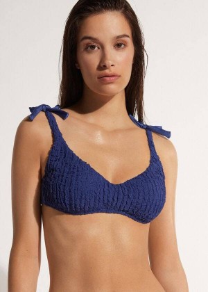 Calzedonia Tank-style Marrakech Bikinioberteile Damen Navy | DE2178VD