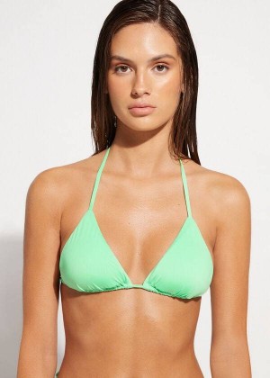 Calzedonia Triangle String Indonesia Eco rosa Bikinioberteile Damen Mintfarben | DE2149ZG