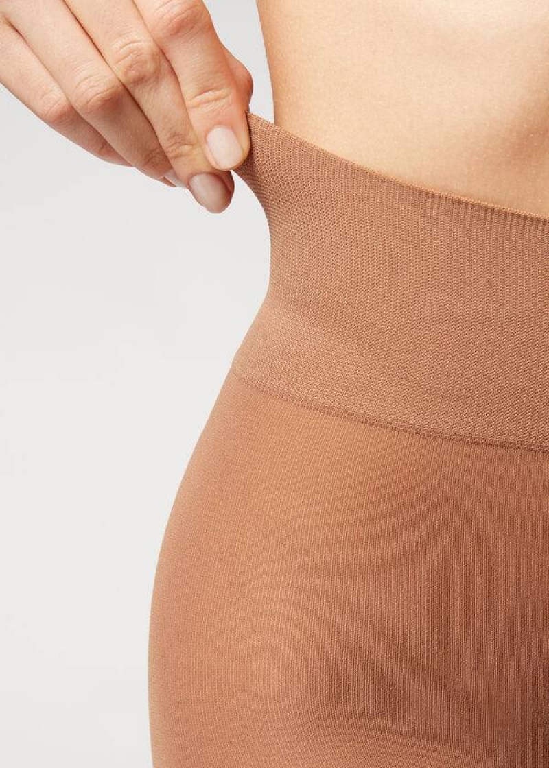 Calzedonia 50 Denier Total Kompfort Soft Touch Opaque Strumpfhose Damen Beige | DE3168SO