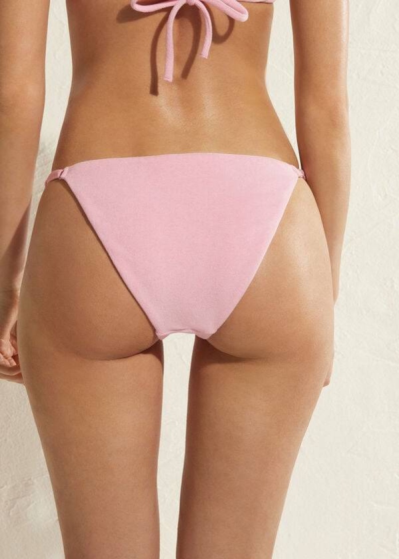 Calzedonia Adjustable Side Beverly Hills Eco Bikinihosen Damen Rosa | DE2903LH