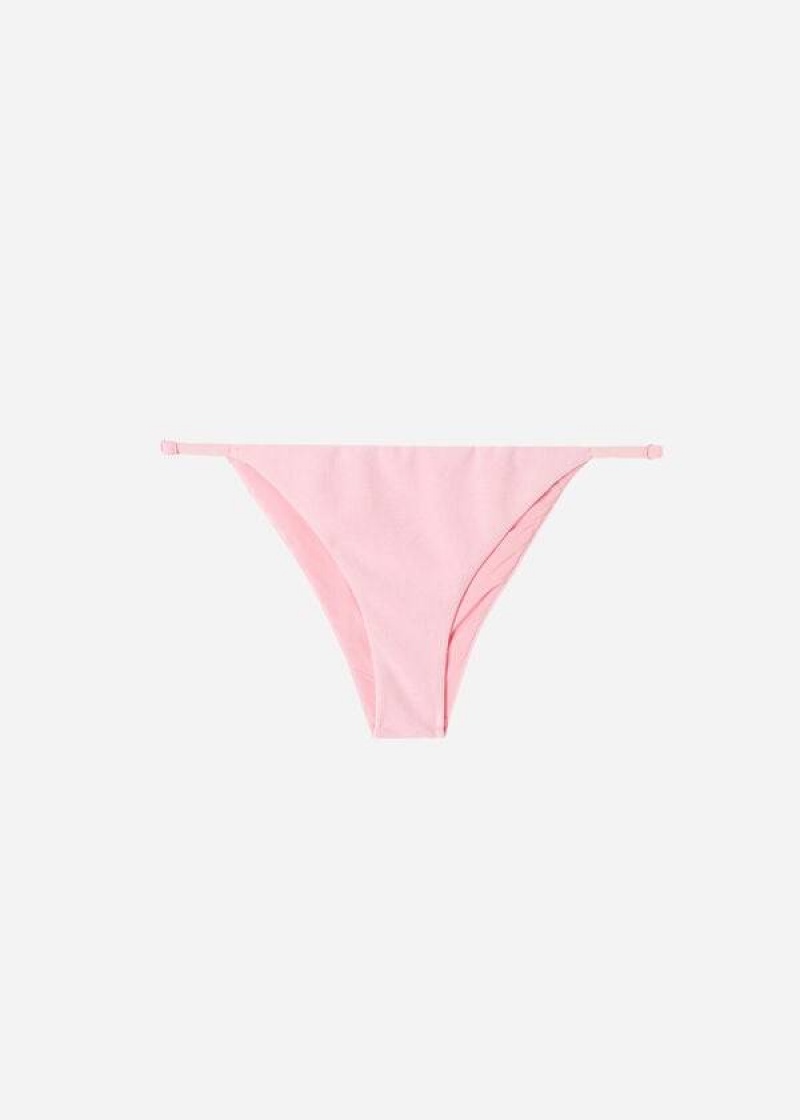 Calzedonia Adjustable Side Beverly Hills Eco Bikinihosen Damen Rosa | DE2903LH