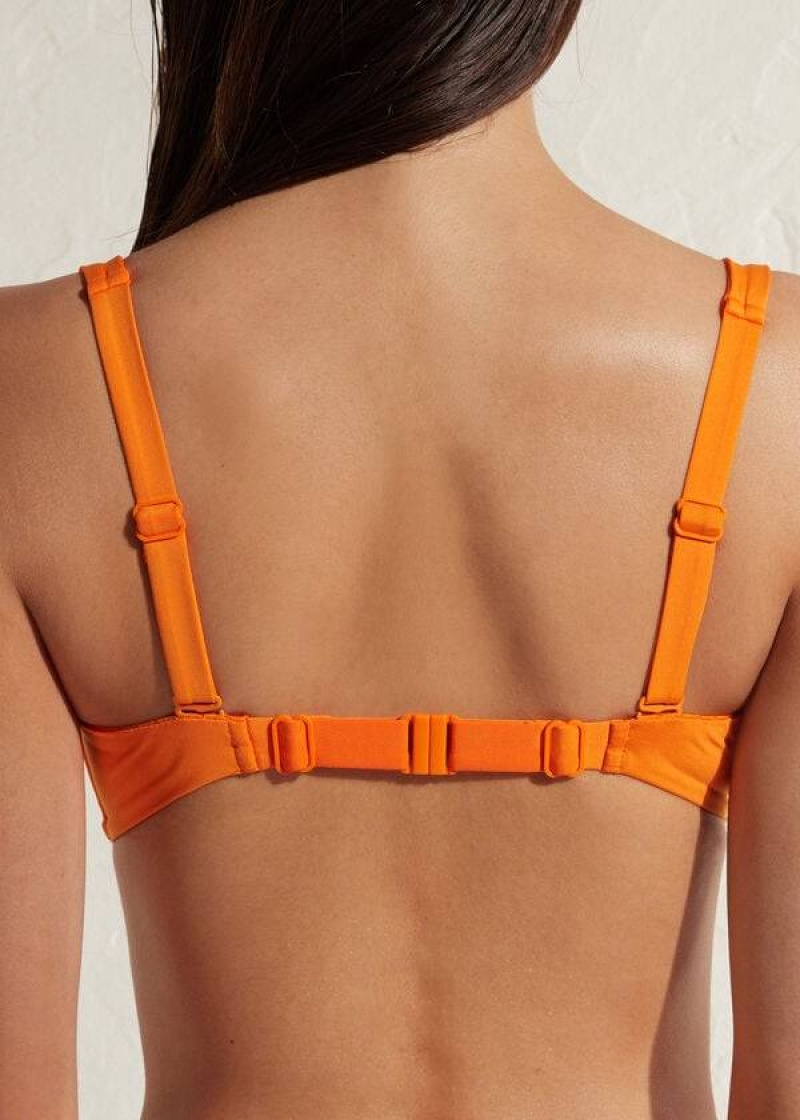 Calzedonia Balconette Indonesia Eco Bikinioberteile Damen Orange | DE2522SO