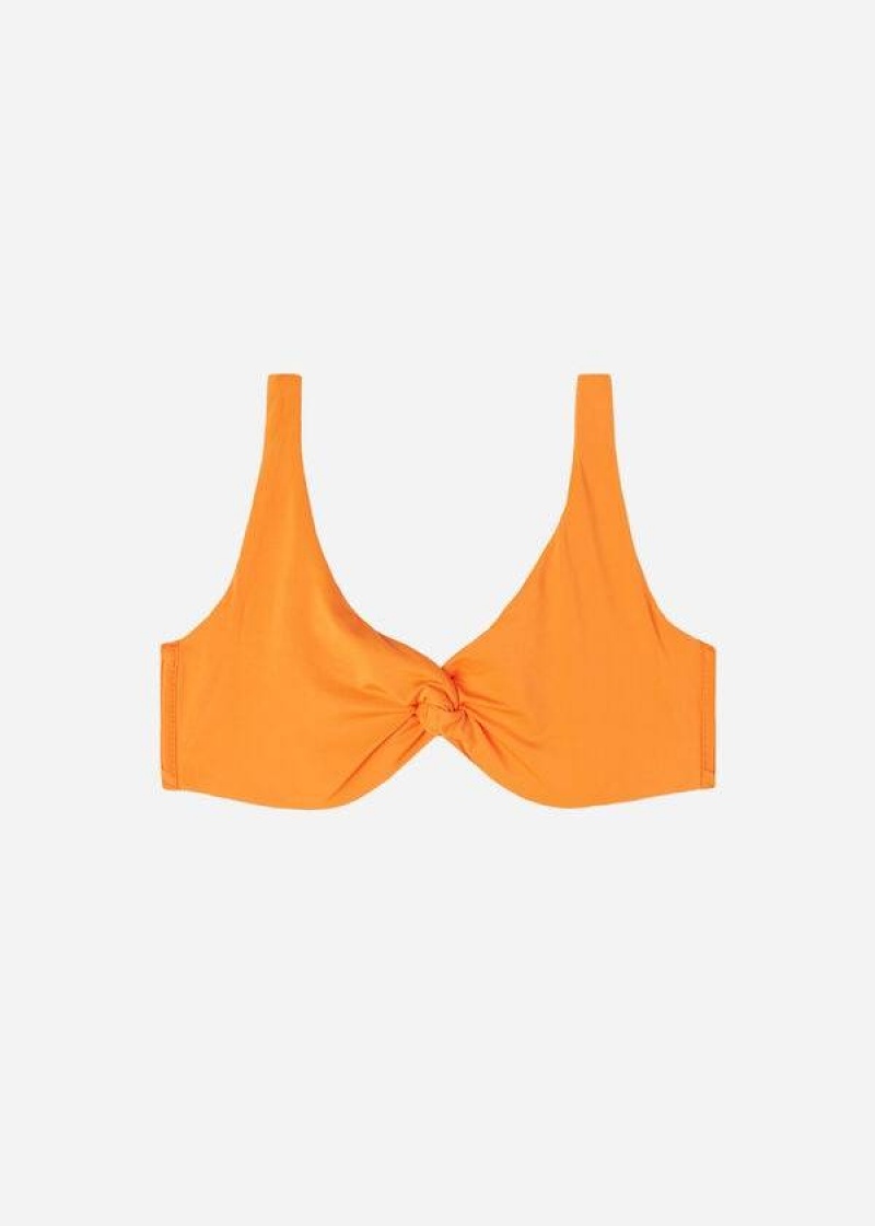 Calzedonia Balconette Indonesia Eco Bikinioberteile Damen Orange | DE2522SO