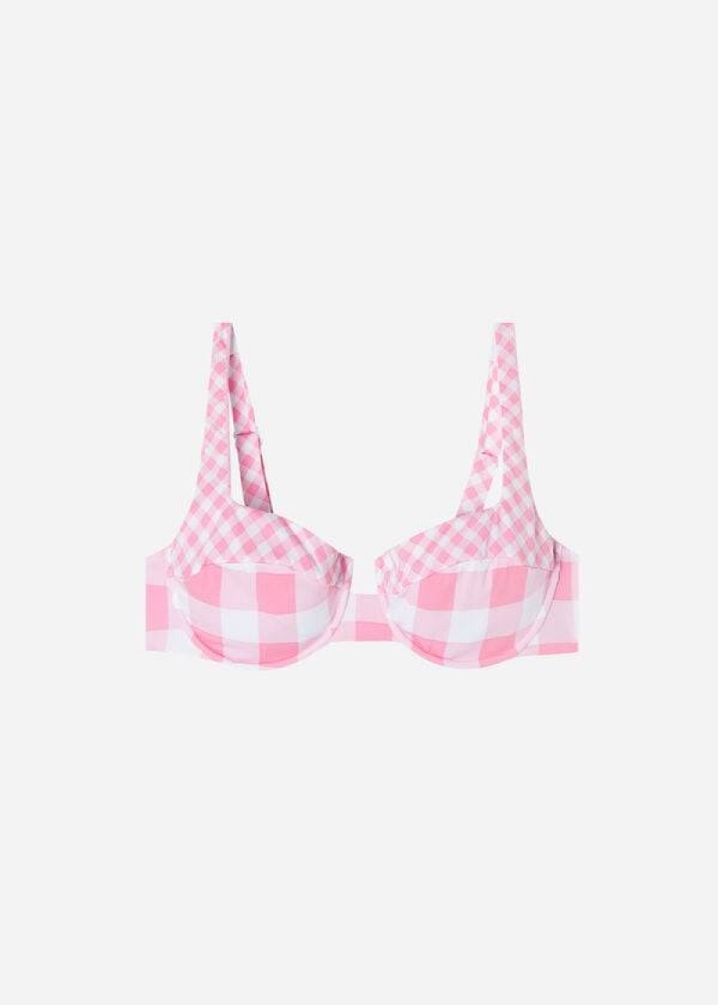 Calzedonia Balconette Lione Bikinioberteile Damen Rosa | DE2513XF