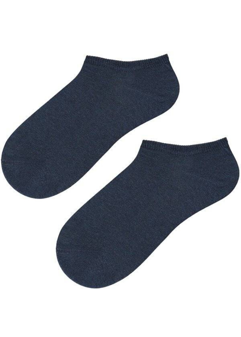 Calzedonia Baumwoll No-Show Socken Herren Blau | DE1292XF