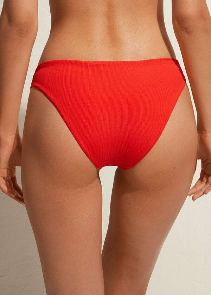 Calzedonia Berlino Bikinihosen Damen Rot | DE2897NB