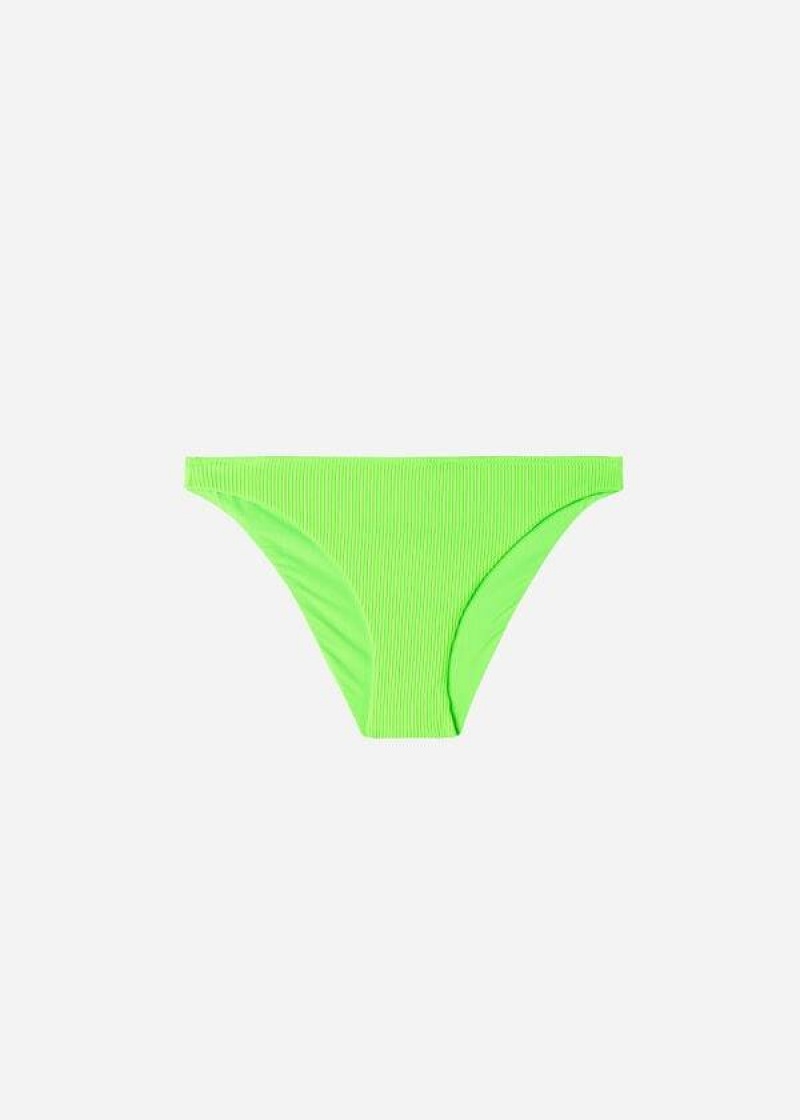 Calzedonia Bikini New York Bikinihosen Damen Grün | DE2895QZ