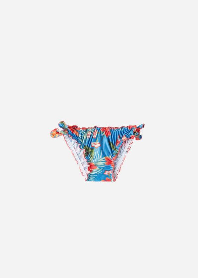 Calzedonia Bottom Maui Badeanzüge Kinder Grün | DE1161ZG