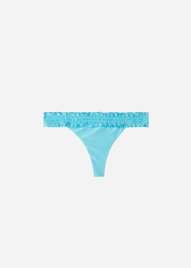 Calzedonia Brazilian Formentera Bikinihosen Damen Türkis | DE2883DN