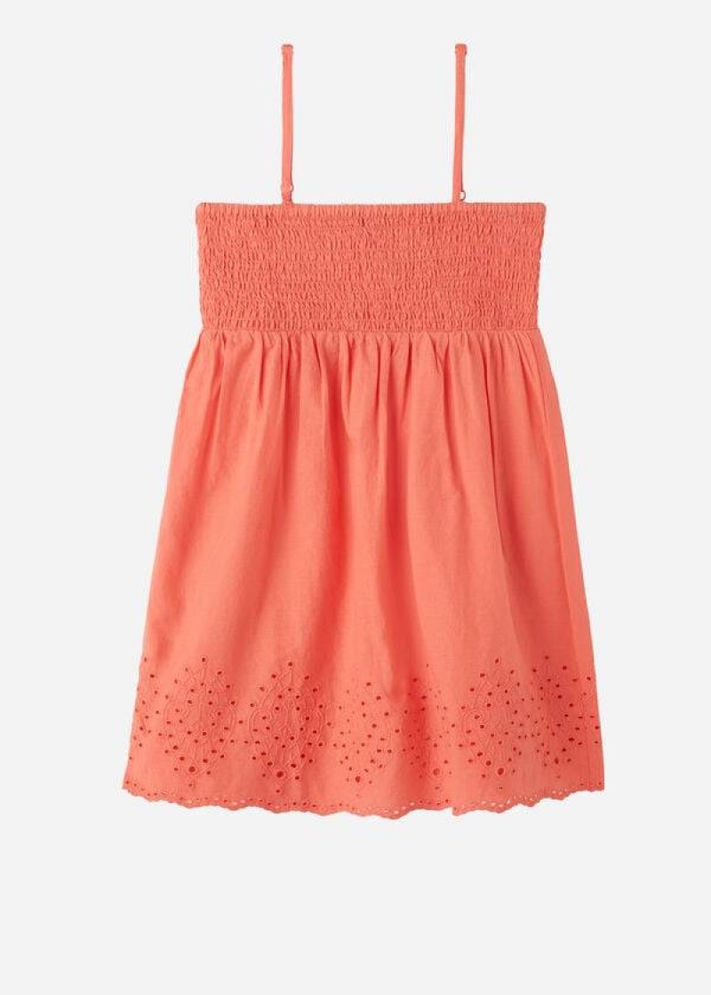 Calzedonia Broderie Anglaise Badeanzüge Kinder Orange | DE1110XF