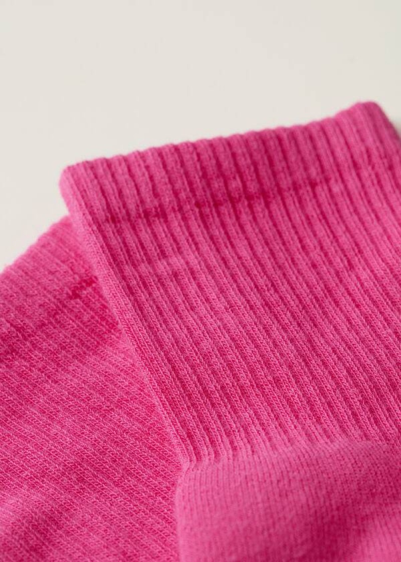 Calzedonia Crew Sport Socken Herren Rosa | DE1346VD