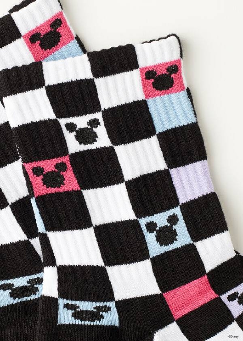 Calzedonia Disney Patterned Kurzes Socken Damen Mehrfarbig | DE1769RW