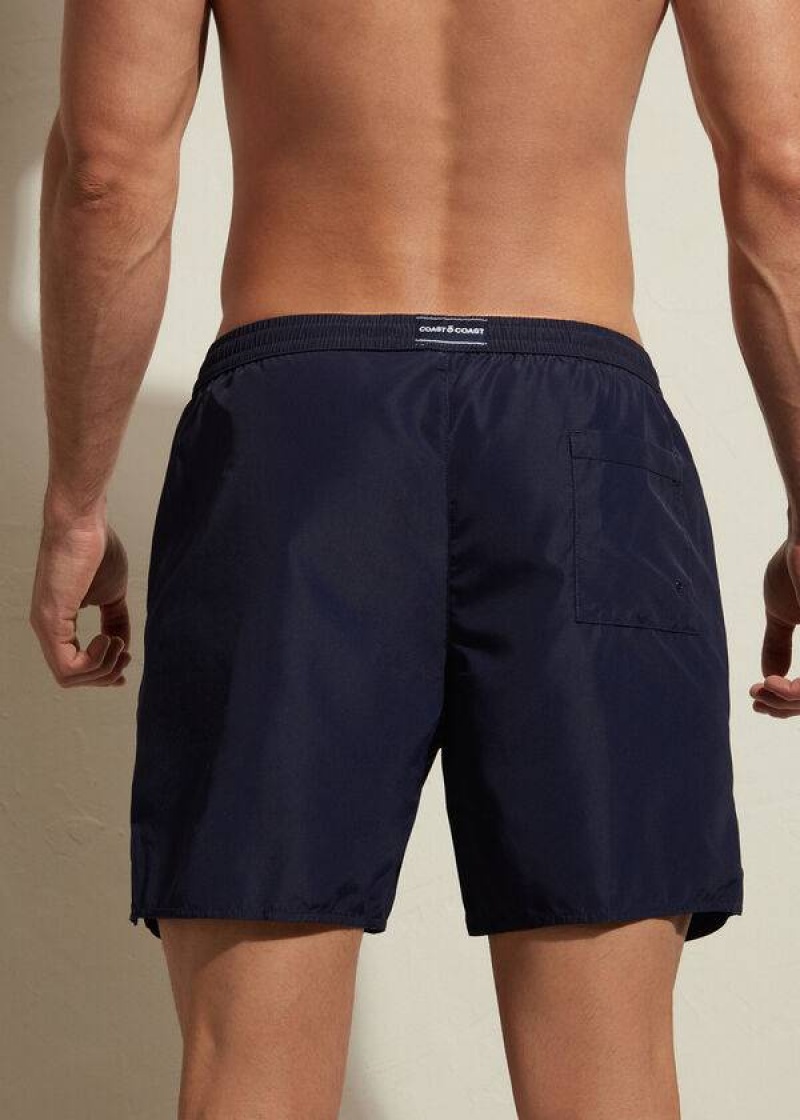 Calzedonia Formentera Eco Badehose Herren Blau | DE1266XF