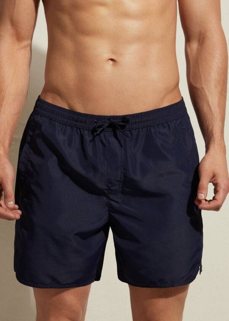 Calzedonia Formentera Eco Badehose Herren Blau | DE1266XF