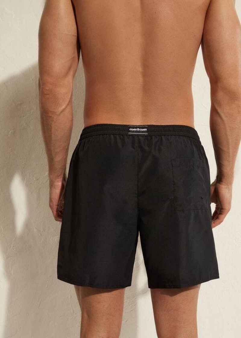 Calzedonia Formentera Eco Badehose Herren Schwarz | DE1265ZG