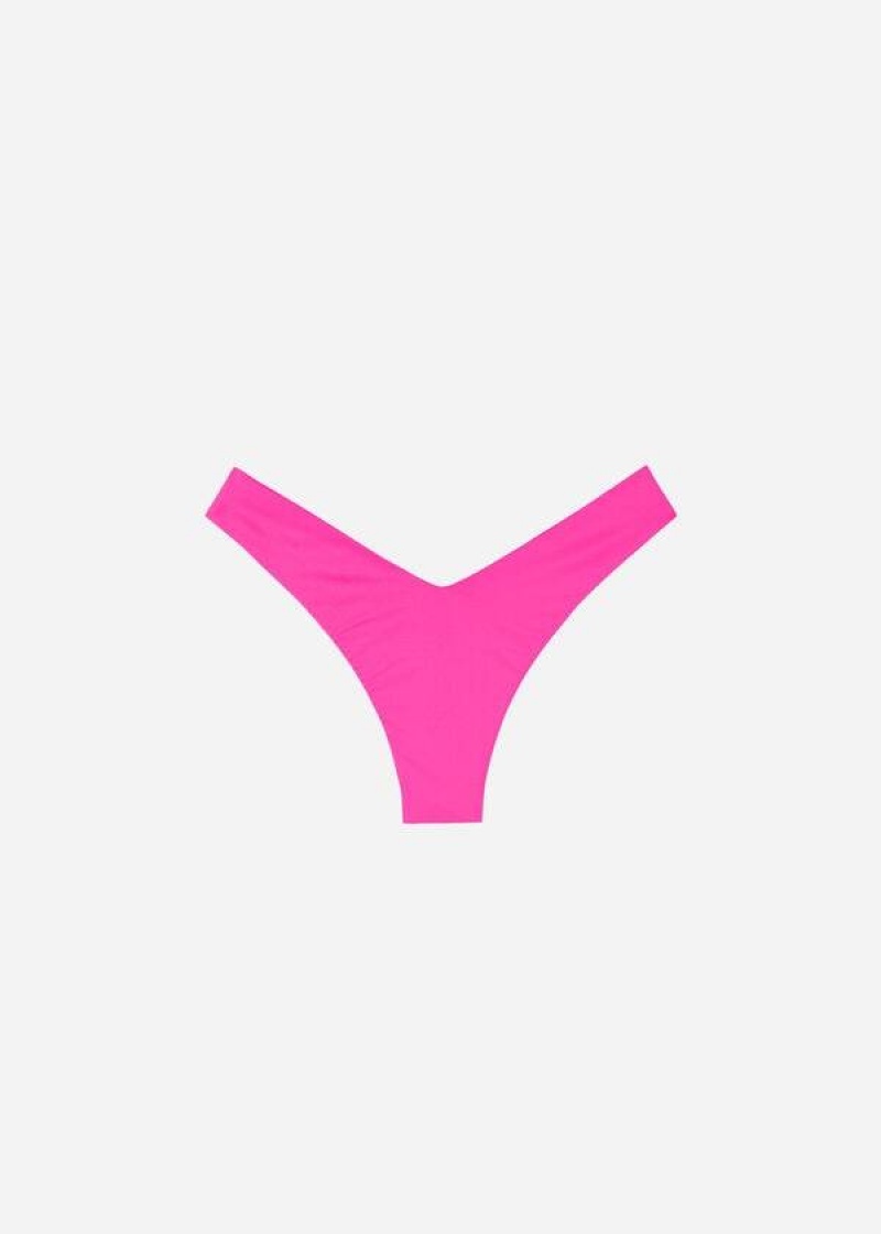 Calzedonia High Cut Brazilian Indonesia Eco Bikinihosen Damen Rosa | DE2802VD