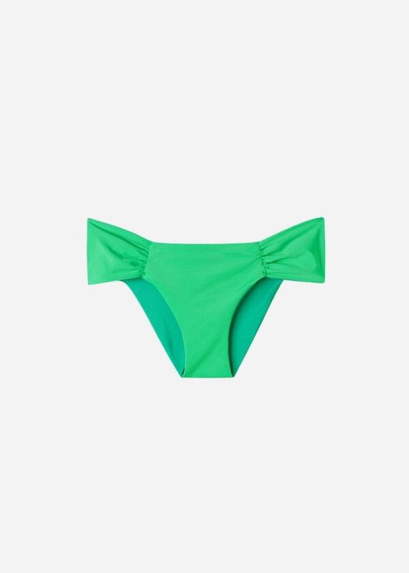 Calzedonia Indonesia Eco rosa Bikinihosen Damen Grün | DE2710MA