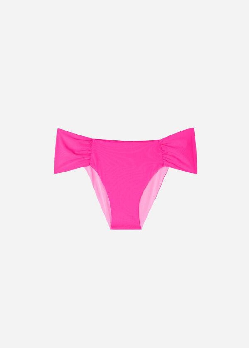 Calzedonia Indonesia Eco rosa Bikinihosen Damen Rosa | DE2709QZ