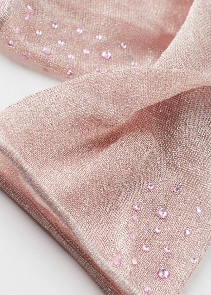 Calzedonia Kurzes with Glitter and Crystals Socken Damen Rosa | DE1664EX