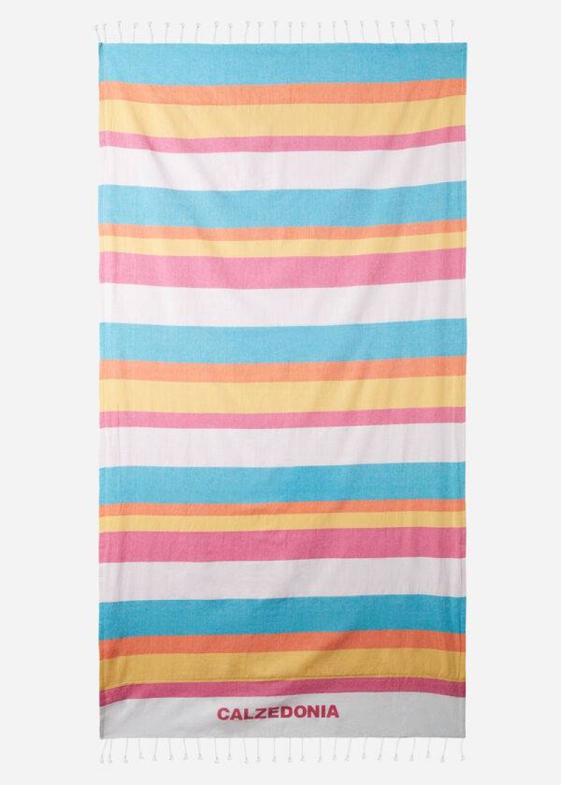 Calzedonia Logo Beach Towel Accessoires Damen Mehrfarbig | DE2915IS