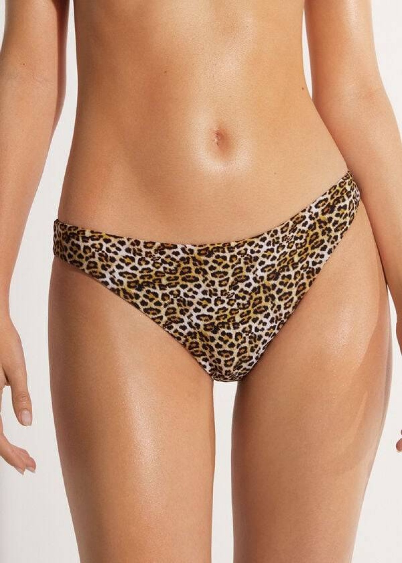 Calzedonia Malindi Bikinihosen Damen Braun | DE2692JJ