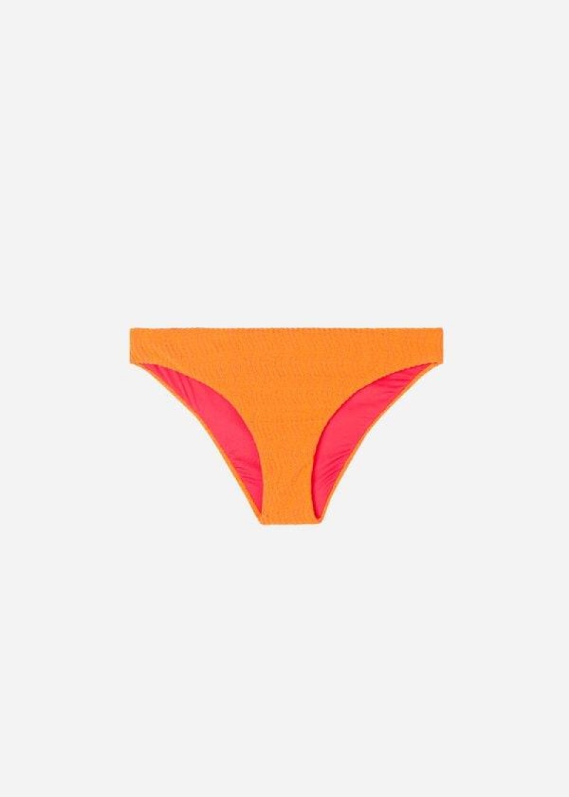 Calzedonia Mykonos Bikinihosen Damen Orange | DE2684NB