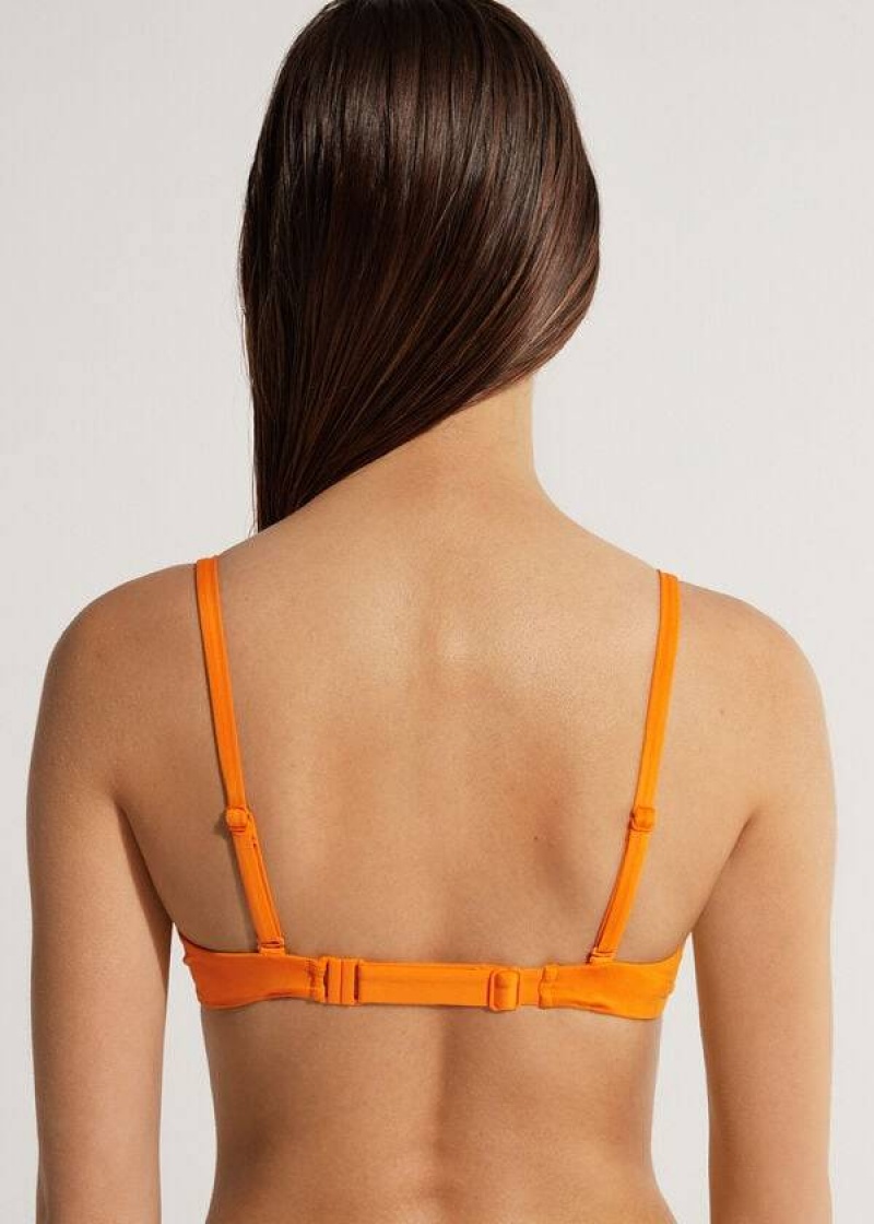 Calzedonia Push Up Indonesia Eco Bikinioberteile Damen Orange | DE2242OR