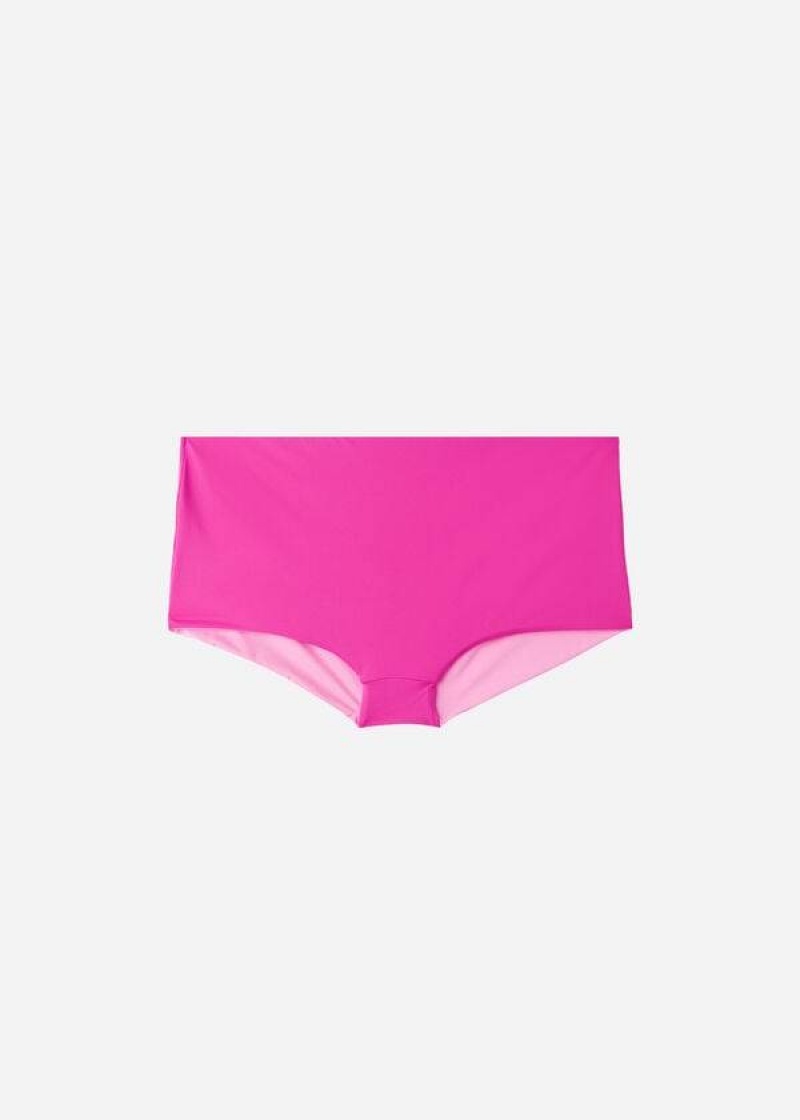 Calzedonia Shorts Indonesia Eco Bikinihosen Damen Rosa | DE2637WY