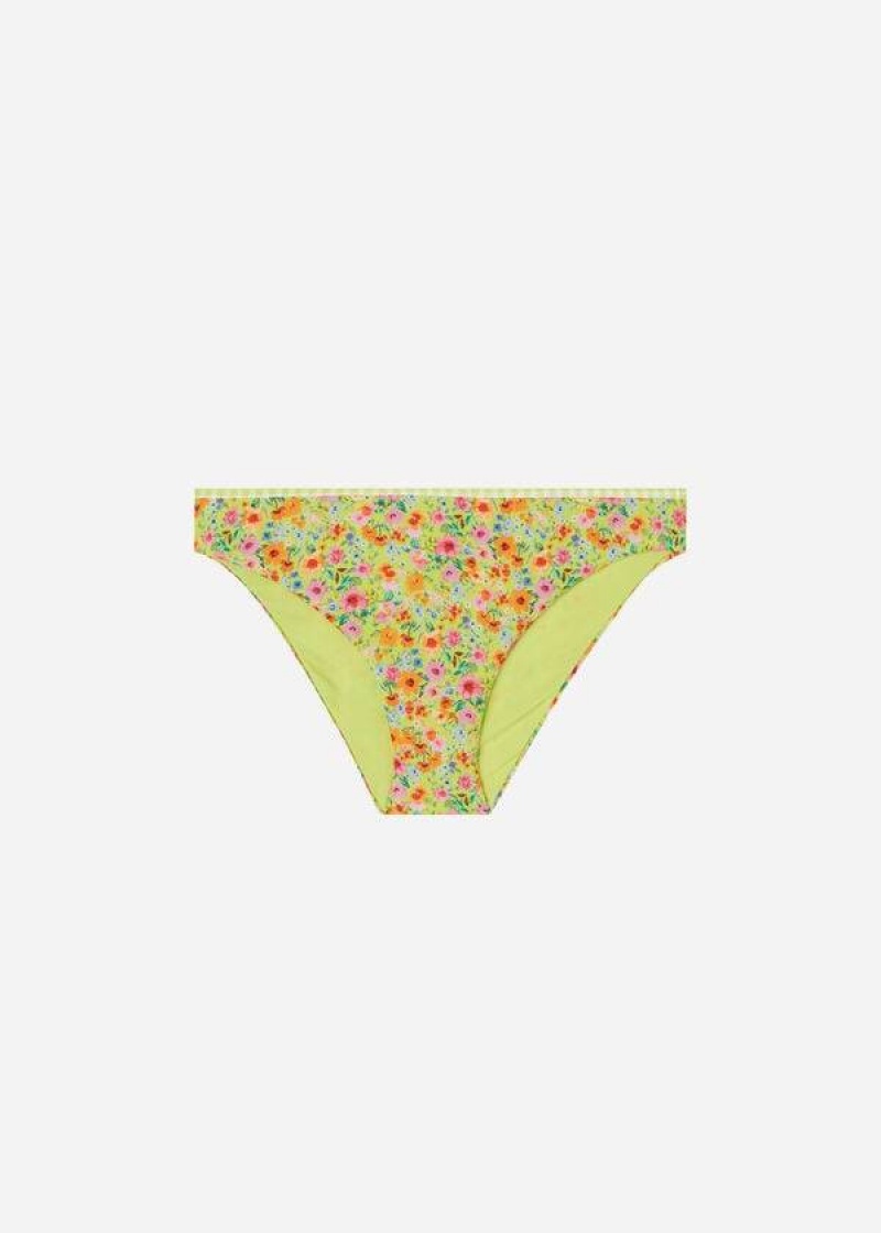 Calzedonia Siviglia Bikinihosen Damen Grün | DE2619LH