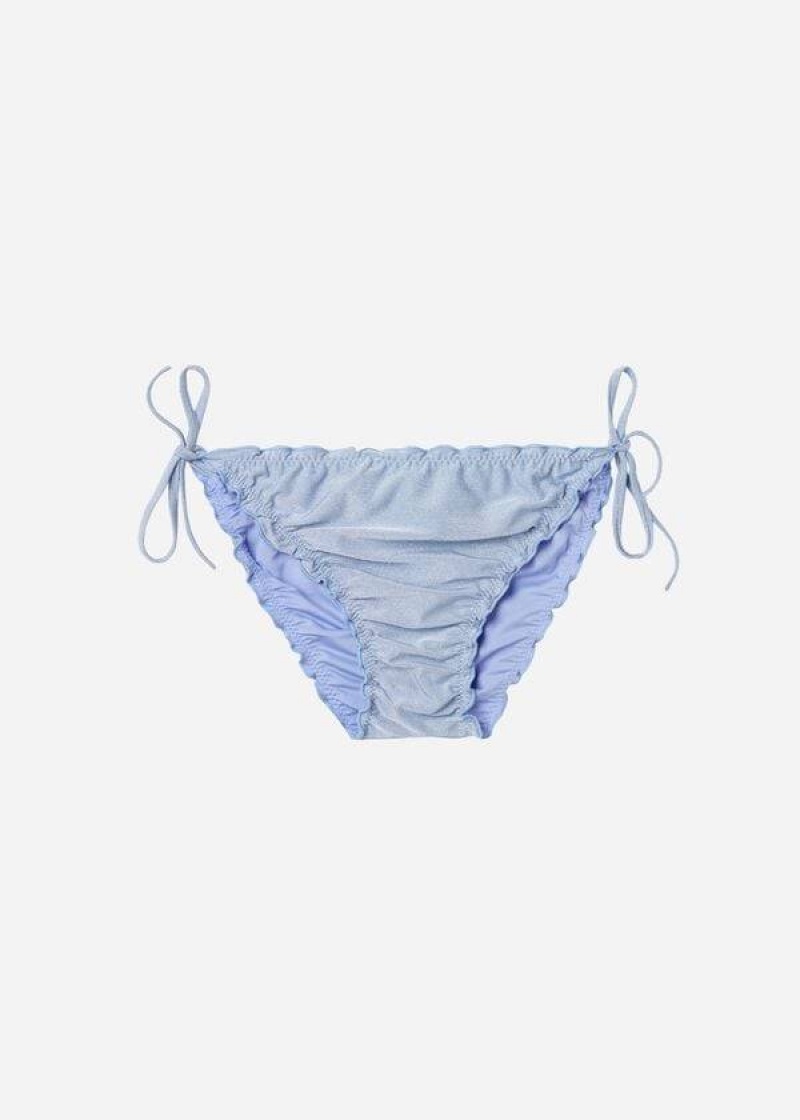 Calzedonia String Formentera Bikinihosen Damen Lila | DE2600SO