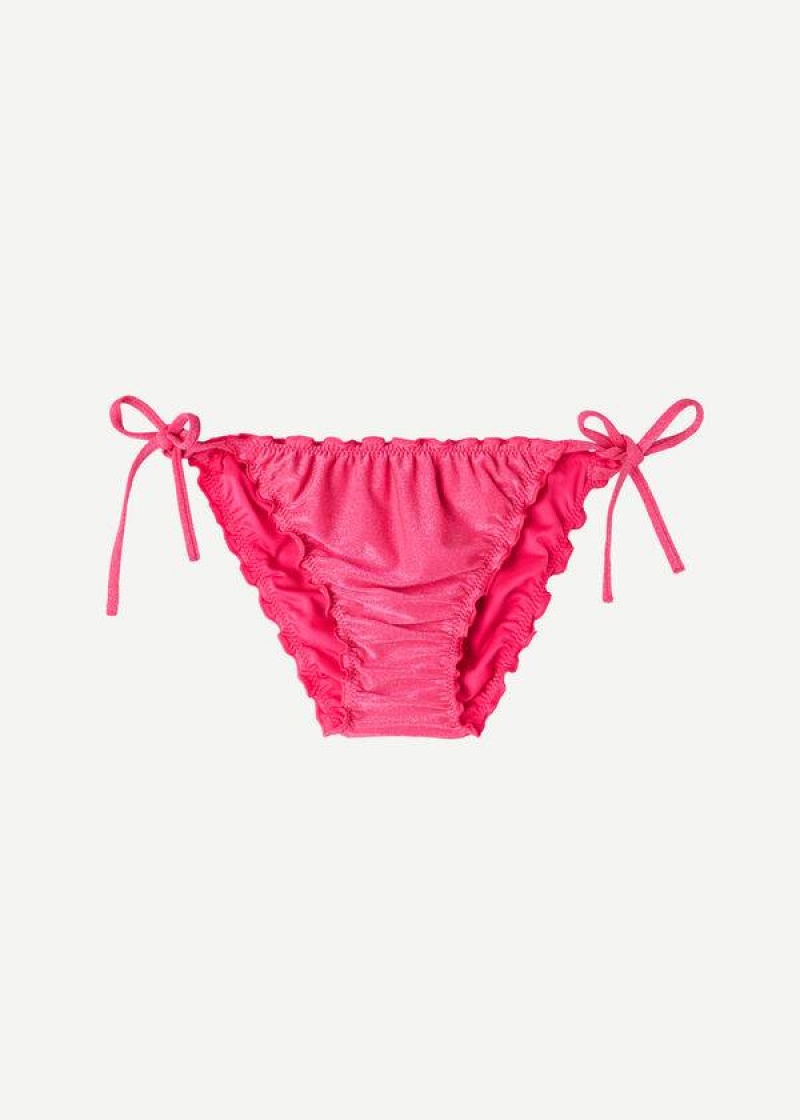 Calzedonia String Formentera Bikinihosen Damen Rosa | DE2596HK