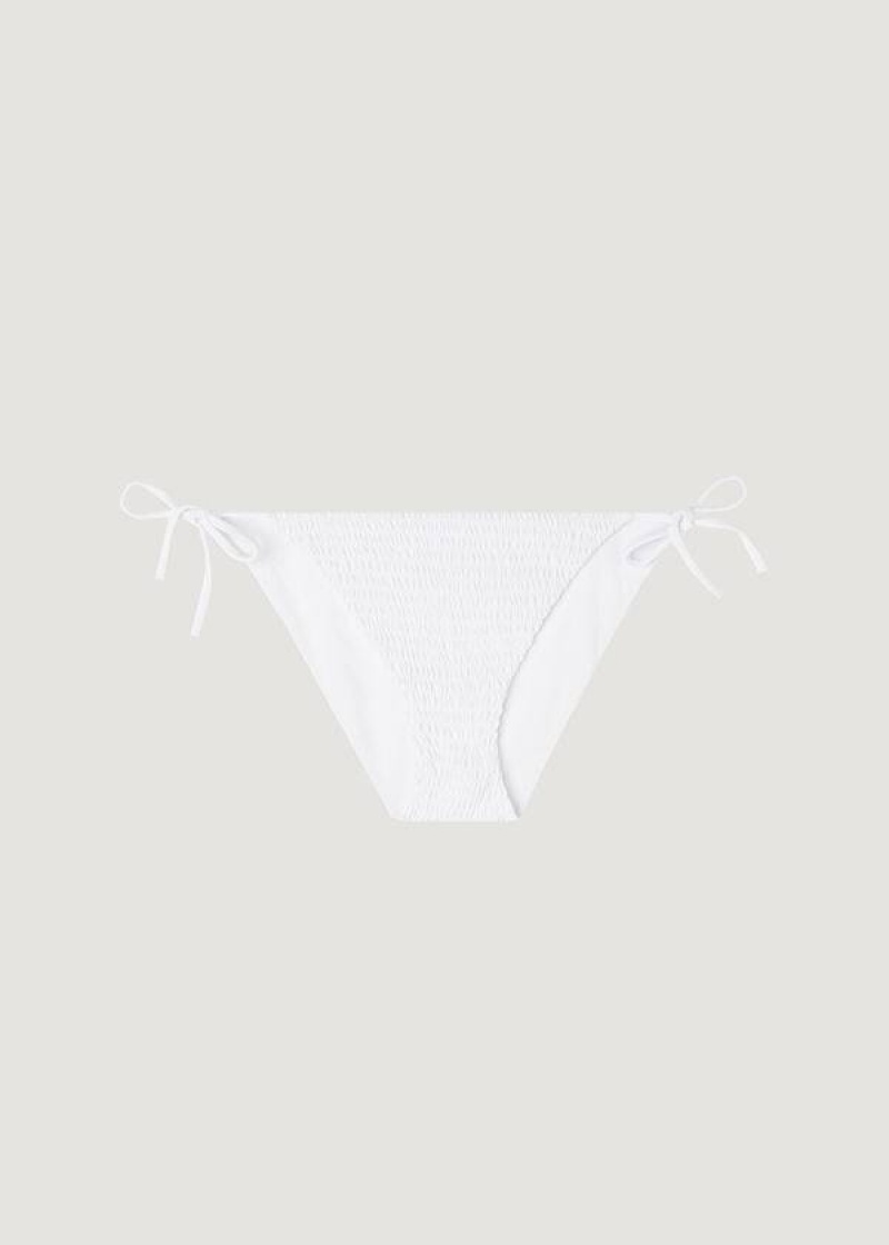 Calzedonia String Lanzarote Bikinihosen Damen Weiß | DE2593LH