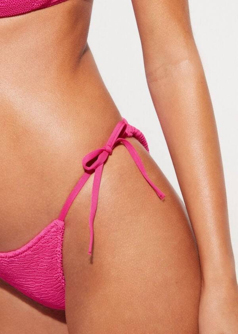 Calzedonia String Miami Bikinihosen Damen Rosa | DE2584WY