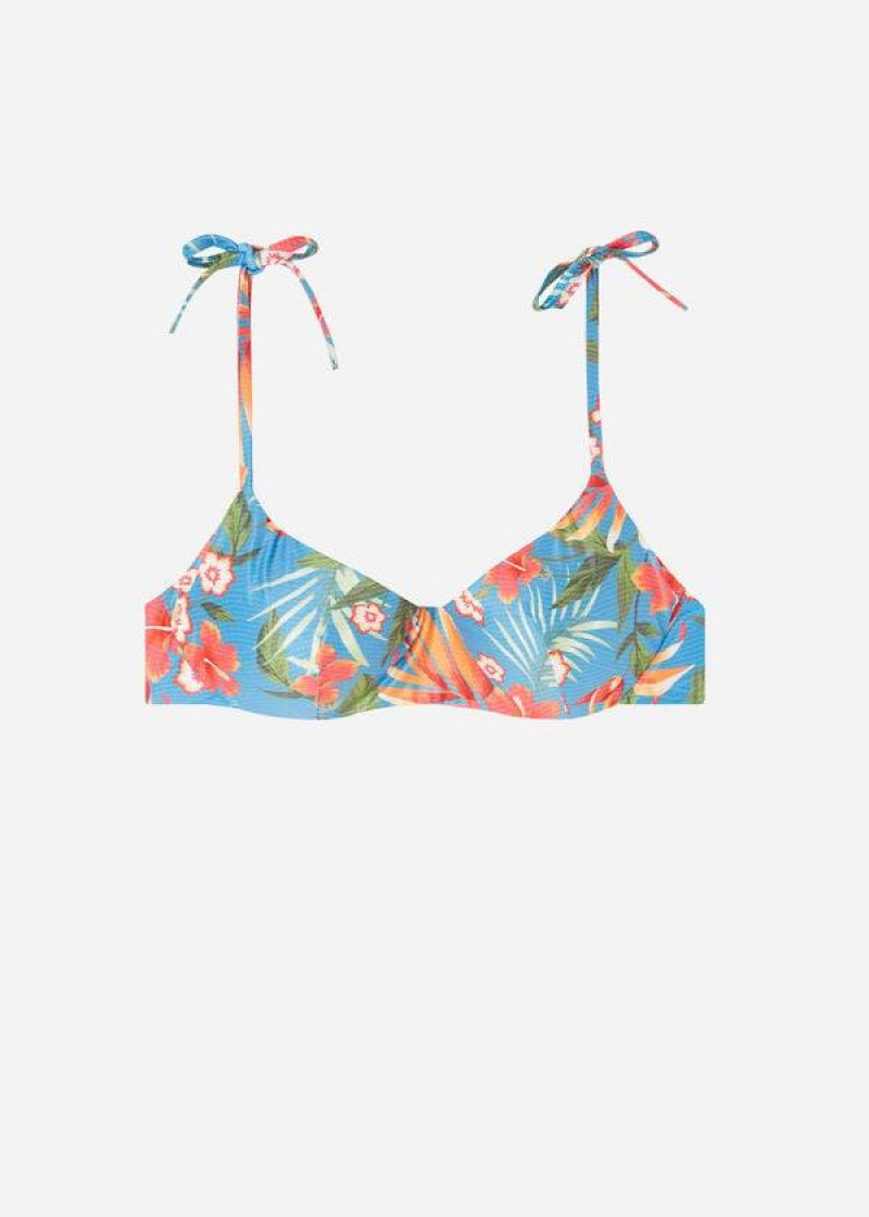 Calzedonia Tank-Stylen Maui Bikinioberteile Damen Grün | DE2176XF