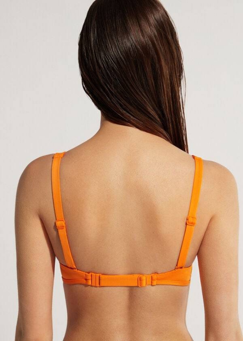 Calzedonia Tank Stylen Indonesia Eco Bikinioberteile Damen Orange | DE2201ZG