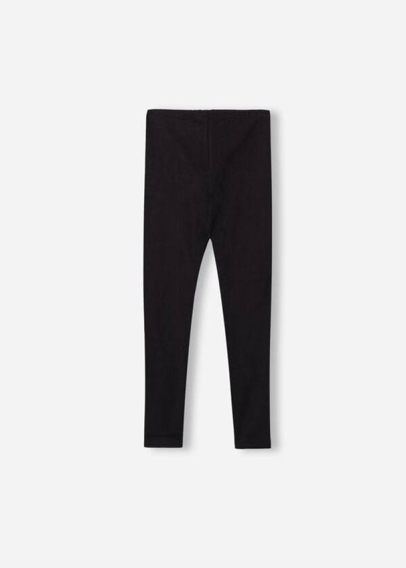 Calzedonia Thermal Leggings Kinder Schwarz | DE1047PQ