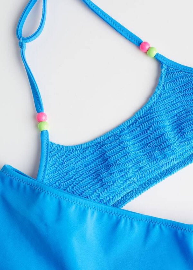 Calzedonia Two-Piece Tank-Stylen San Diego Badeanzüge Kinder Blau | DE1113BC