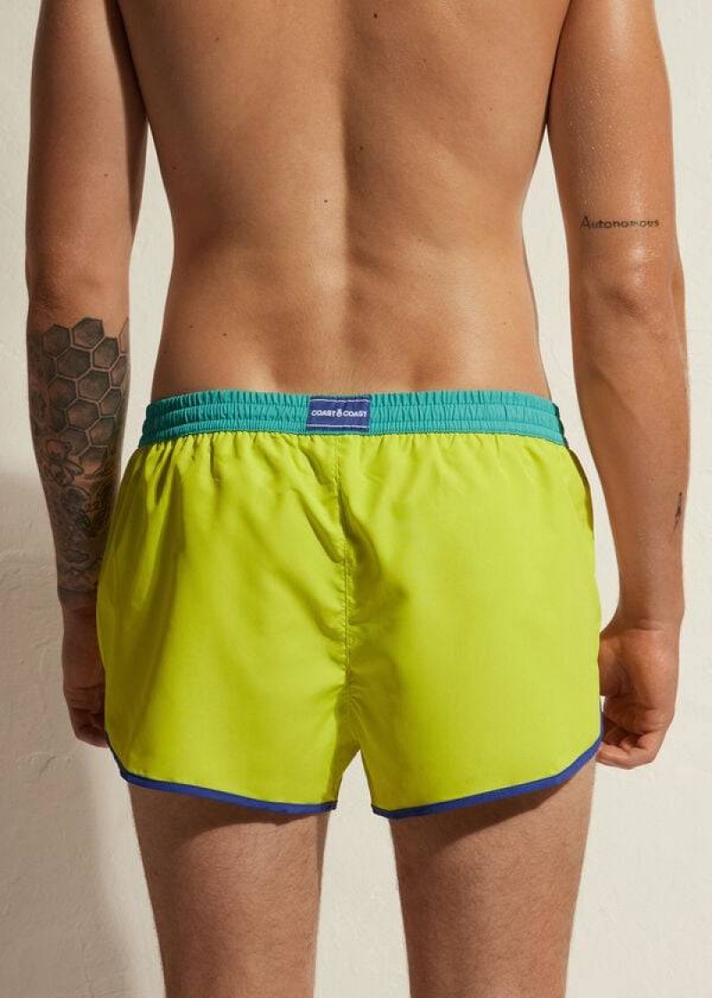 Calzedonia Venice Beach Eco Badehose Herren Mintfarben | DE1276TV