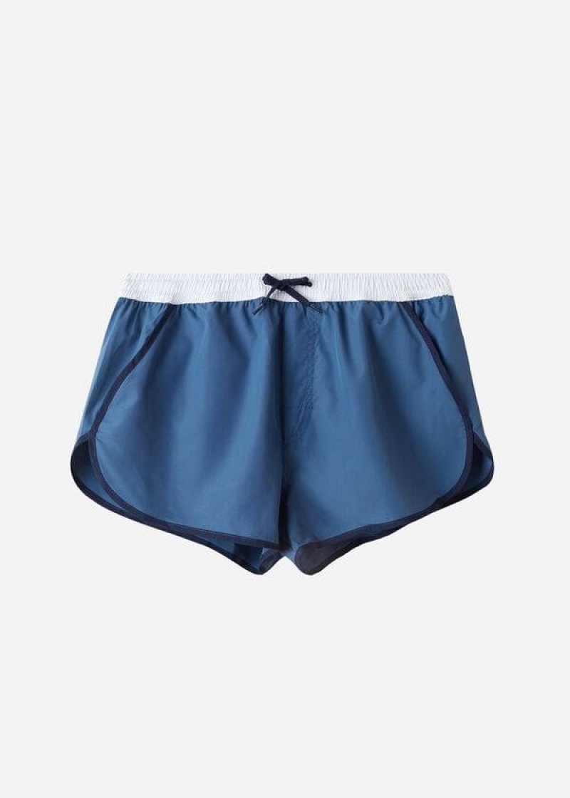 Calzedonia Venice Beach Eco Badehose Herren Blau | DE1275RW